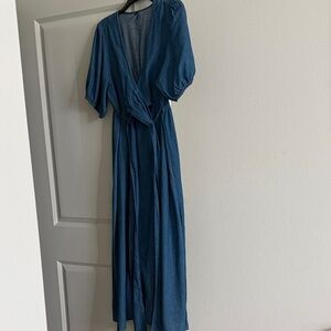 Old Navy Deep Blue Maxi Dress